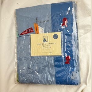 Pottery Barn Kids Baby Boats Valance